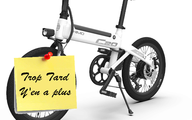 Le vélo électrique 20 pouces Xiaomi Himo C20, top (…)