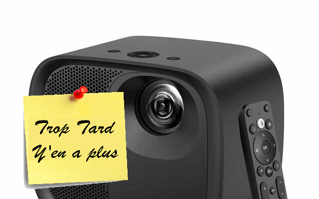 Projecteur ETOE E3 Pro Full HD GoogleTV, 600 Lumens (...)