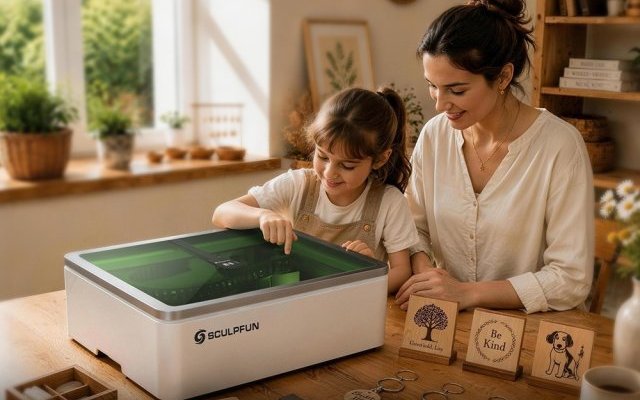 SCULPFUN E1, Pro et Dual : de nouvelles graveuses laser (...) à la une
