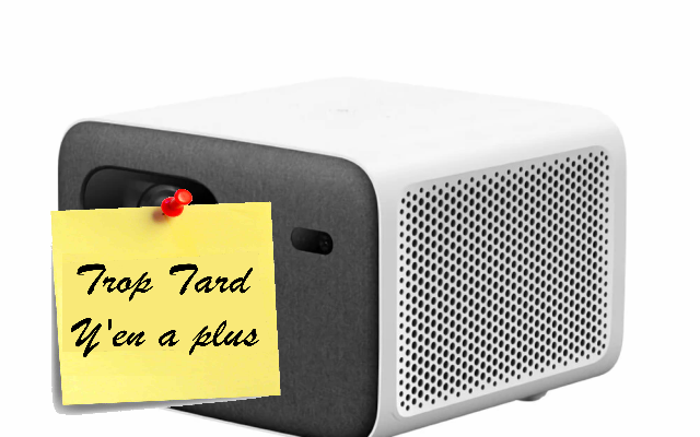 L'excellent projecteur XIAOMI Mijia Mi Smart Projector 2 (...)