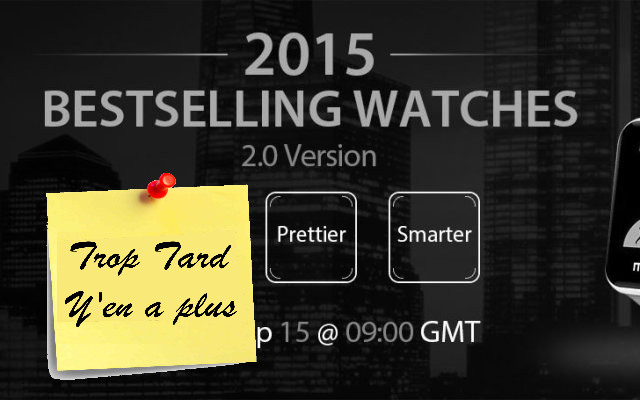 Festival des Smartwatchs chez Everbuying (Ulephone (...)