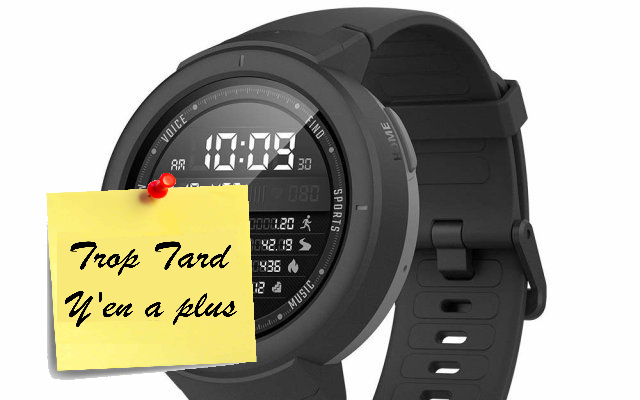 Amazfit verge / Okos , une nouvelle montre connectée (...)