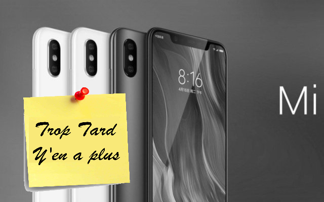 Le dernier Smartphone Xiaomi MI8 global, 6.21 pouce, (...)