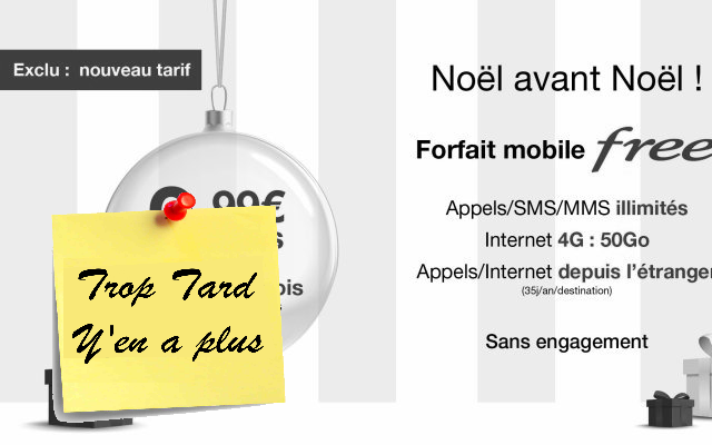 Vente Privée Free Mobile 2€99 Appels/SMS/MMS illimités (...)