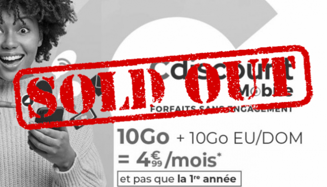 Forfait Cdiscount Mobile Appels/SMS/MMS illimités, (...)