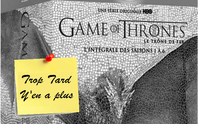 Blu-ray Game of Thrones (Le Trône de Fer) - L'intégrale (...)