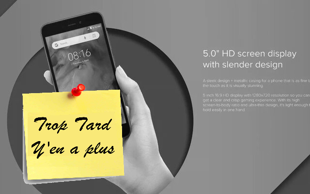 REDMI GO, le smartphone entrée de gamme by Xiaomi (...)