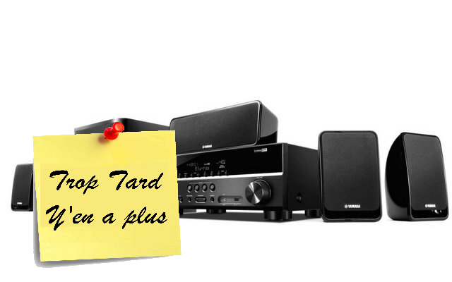 Pack Home-cinéma Yamaha Ampli 5.1 compatible 4K et (…)