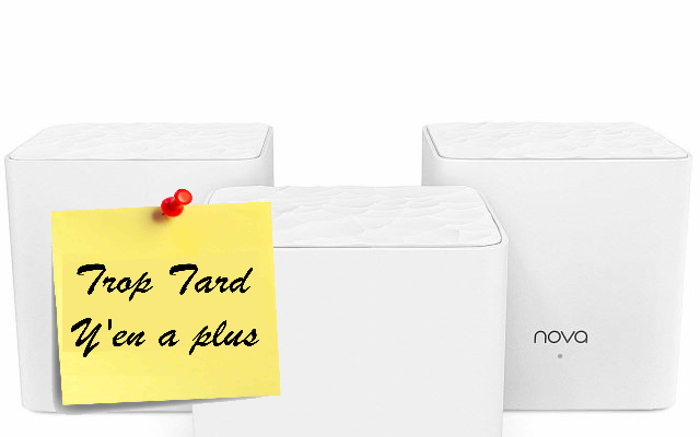 Répéteur Routeur MESH TENDA Nova MW3 le wifi partout pour (...)