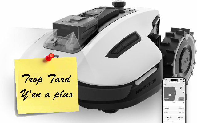 Bon plan Avant-première Black Friday : Robot Tondeuse (...)