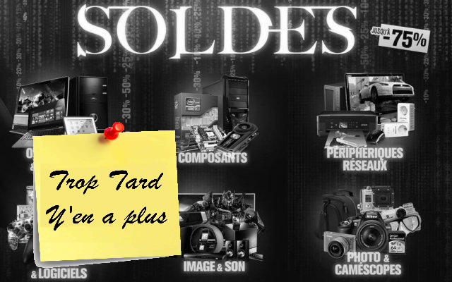 High-Tech en Soldes chez Grosbill (Tablette, (...)