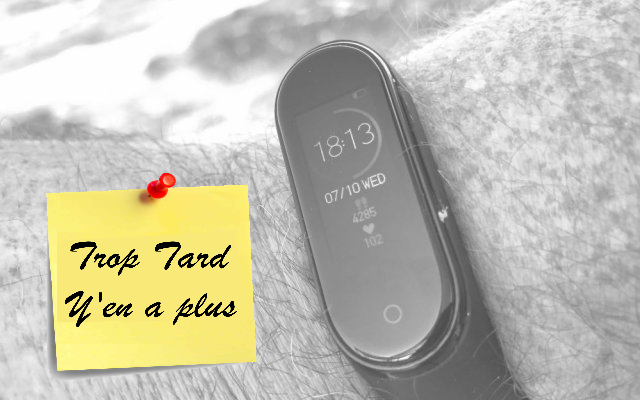 Xiaomi MI BAND 4, le best seller des bracelets (...)