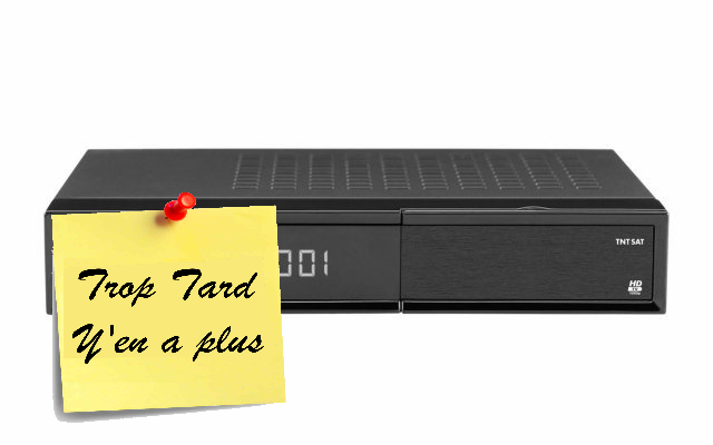 Décodeur TNTSAT CGV HD-W5, compatible nouveau cryptage (...)