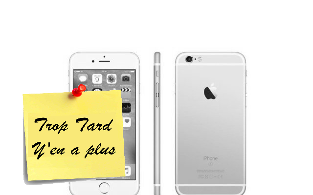 Smartphone iPhone 6 128 GO Gris Sidéral, argent ou doré (…)