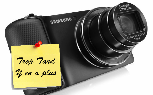 SAMSUNG GALAXY CAMERA ROUGE 3G avec CHARGEUR BATTERIE (...)