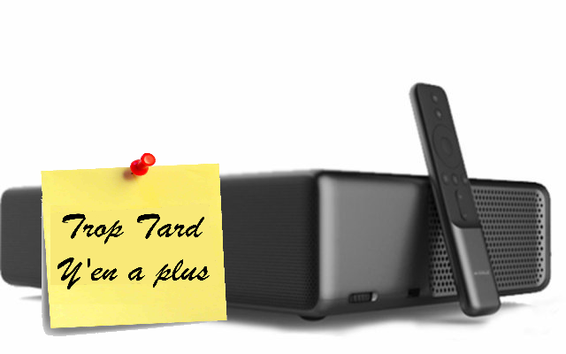 Projecteur laser UST XIAOMI WEMAX ONE à 839€ stock (...)