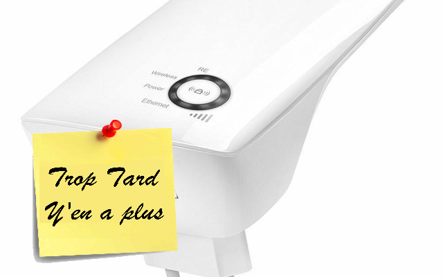 Répéteur WiFi, pont réseau TP-Link TL-WA850RE 300Mbps à (...)