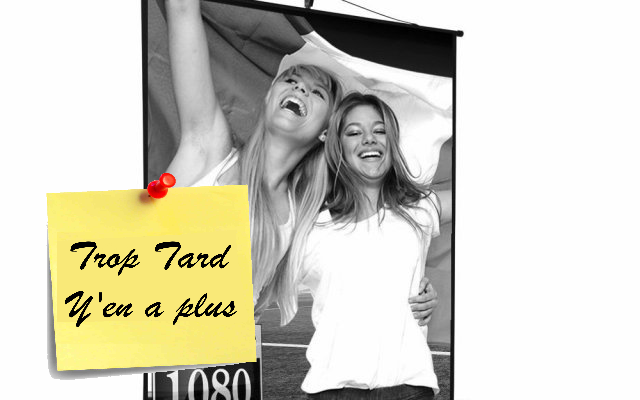 Écran de projection 203 x 203cm Jago avec trépied à 42€96 (...)