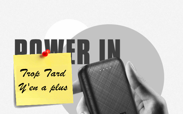 Batterie externe Ugreen 10000 mAh double Sorties et (...)