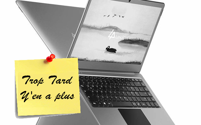 Ultrabook LincPlus P2, 14 pouces FullHD, Celeron N3350, (...)