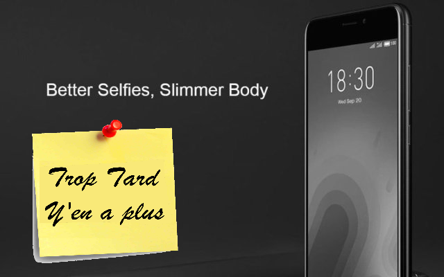 Smartphone Meizu M6, 5.2 pouces 3Go/32 Go à 99€96