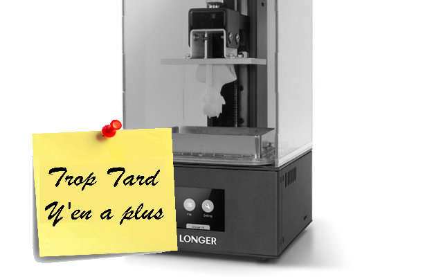 Longer Orange 10, l'impression 3D Résine SLA LCD petit (...)