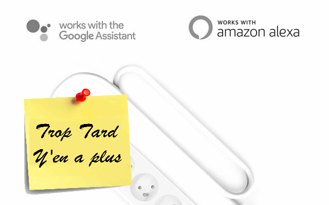 Bloc Multiprises avec USB Intelligent Compatible Alexa, (...)