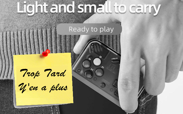 Console de jeu rétrogaming portable MIYOO Mini Plus à (...)