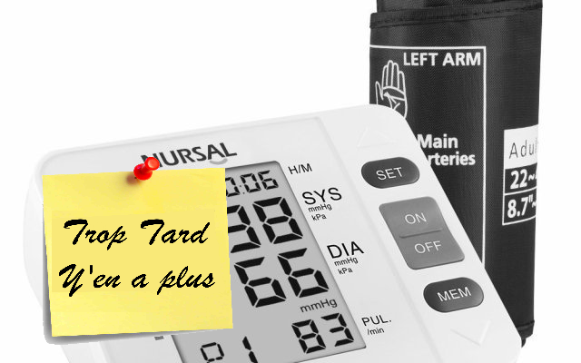 Tensiomètre électronique bras homologué mémoire avec (...)