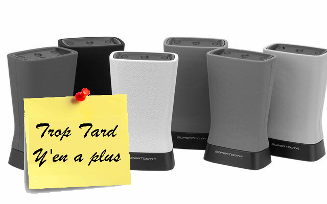 Enceinte Bluetooth SUPERTOOTH Disco 2 29€ livrée (...)