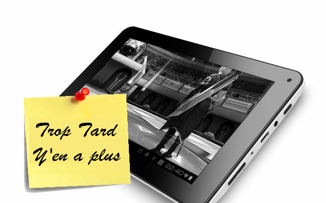 Tablette Android 4.2 NATPC M009S X2-Lite double cœur, (...)