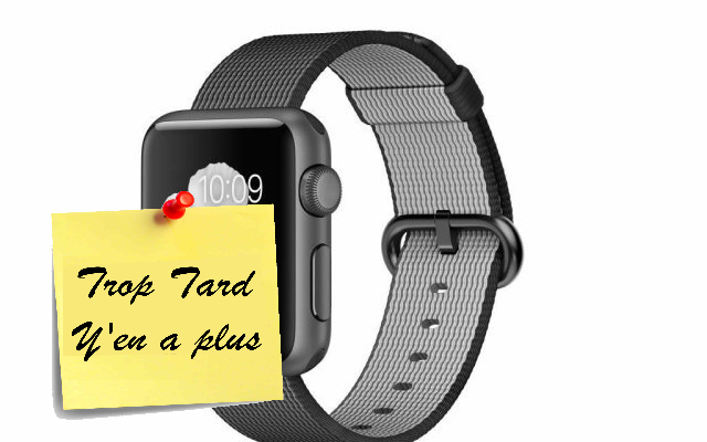 Apple Watch Sport Gris sidéral 38mm Bracelet Nylon tissé (...)