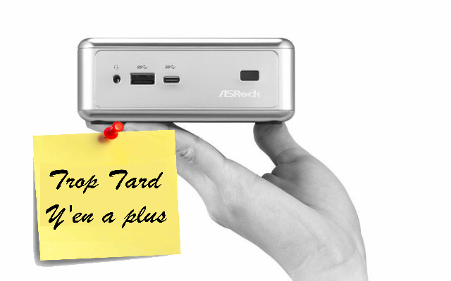 SOLDES MINIPC Fanless ASROCK BEEBOX celeron N-3150 (...)