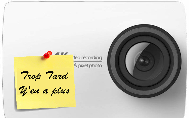 La Caméra sport YI 4K, valeur sure, blanche à 79€99 @ (...)