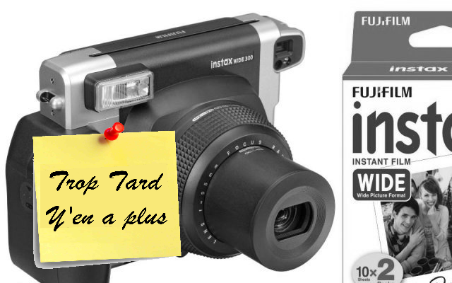 Pack Fujifilm Instax Wide 300 Appareil photo instantané (…)