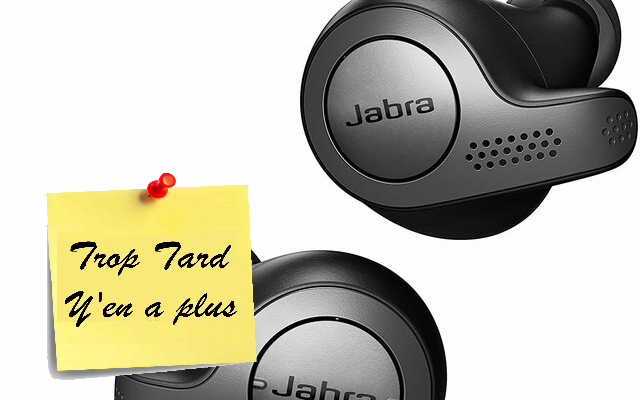 Les écouteurs Jabra Elite 65t, intra-auriculaires, True (...)