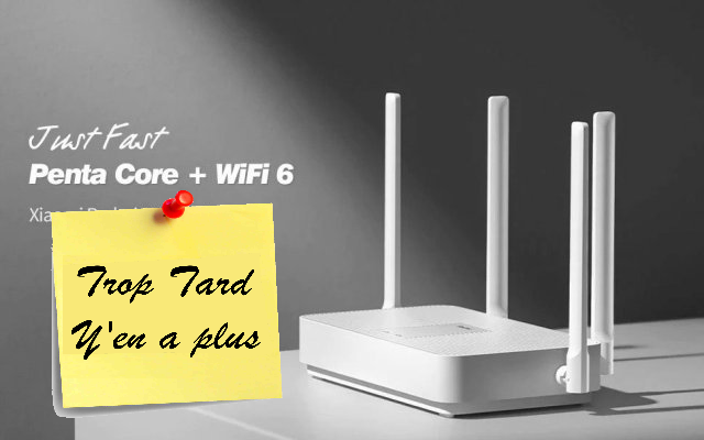 Xiaomi Redmi AX5, le moins cher des routeurs WIFI 6 / (...)