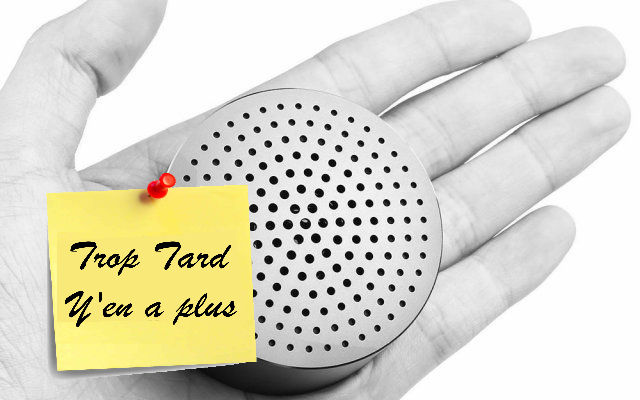 Mini Enceinte bluetooth Xiaomi Mi aluminium anthracite (...)