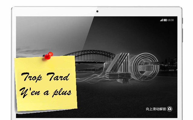 Tablette 10 pouces Onda V10, FULL HD, Android 7 avec 4G (...)