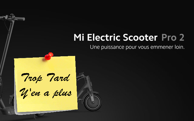 La Xiaomi Mi Electric Scooter Pro 2, 45 km d'autonomie à (...)