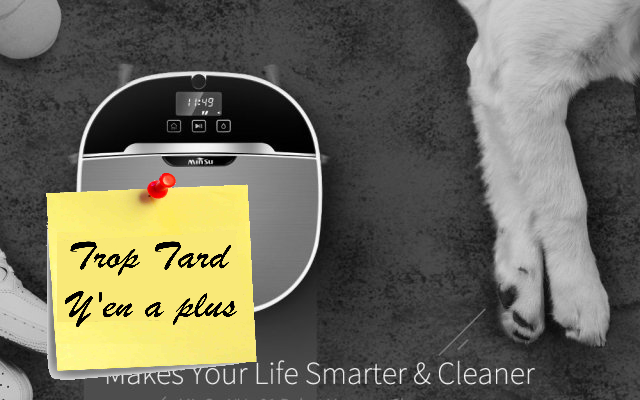 MinSu NV - 01, un aspirateur intelligent complet mode (...)