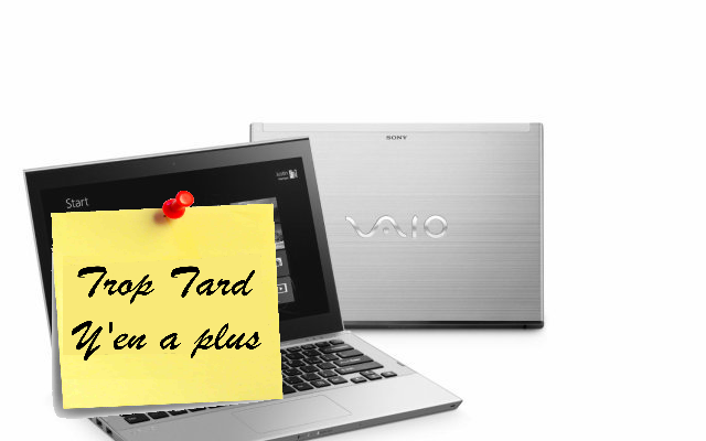 599€ le Sony Série T SVT1313M1ES Ultrabook Tactile vente (...)