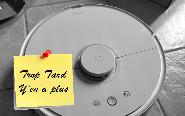 L'aspirateur robot laveur Roborock S50 Xiaomi V2 STOCK (...)