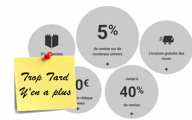 Carte FNAC 3 ans à 10€99 (30€ habituels)