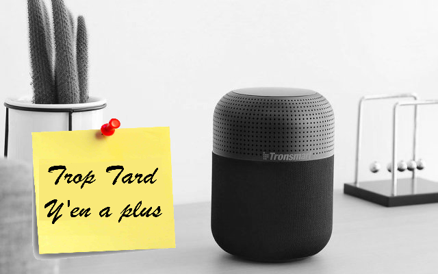 L'enceinte Tronsmart Element T6 Max, IPX5, batterie, son (…)