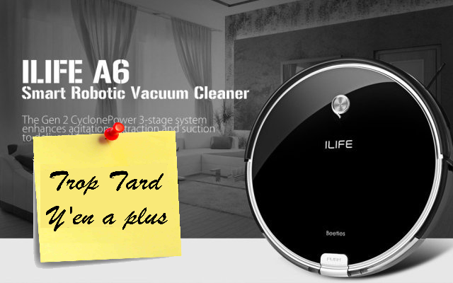 ILIFE A6, le nouvel aspirateur du leader brosse (...)