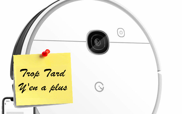 L'aspirateur vSLAM Robot Yeedi 2 hybrid en promotion sur (...)