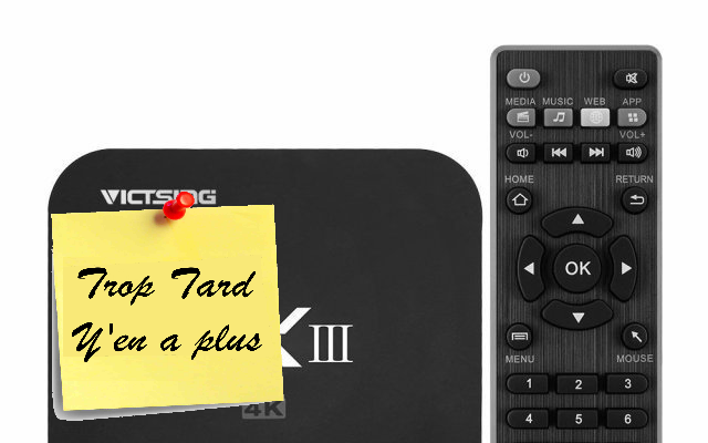 vente flash Box 4K VicTsing MX3 MXIII S812 à 67€55 @ (...)