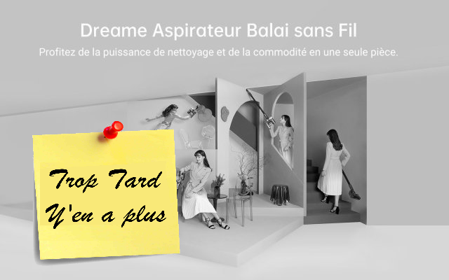 Des promotions sur les aspirateurs robots et balais (...)