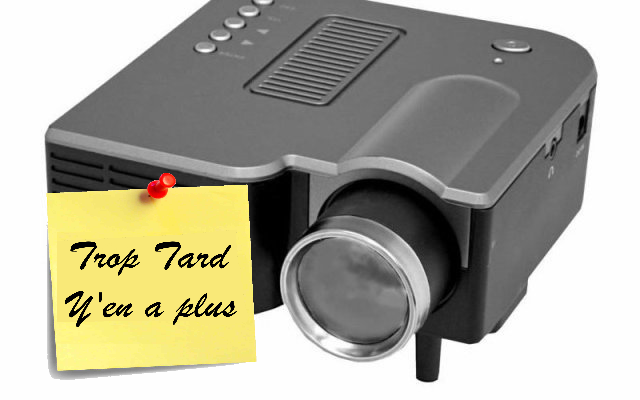 Picoprojecteur vidéo lecteur multimédia AKOR pour 32,98 (...)